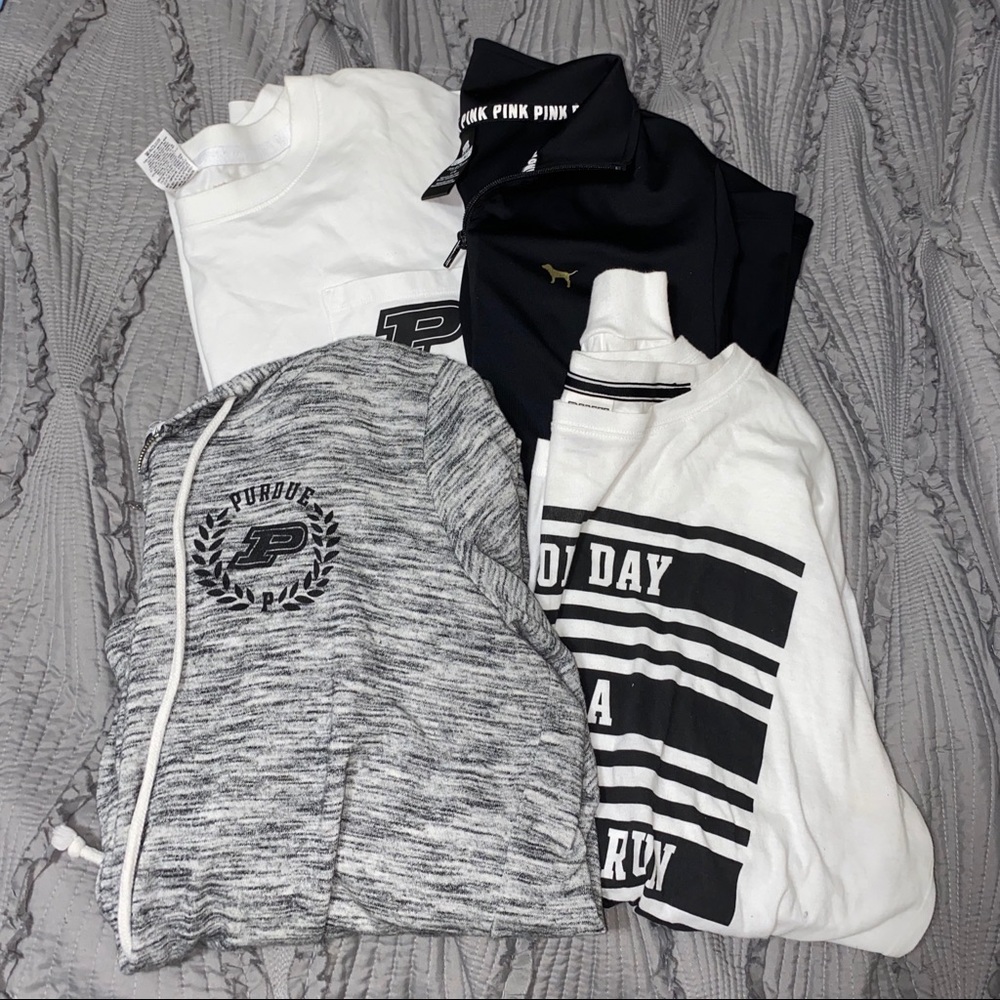 Four VS PINK Purdue items